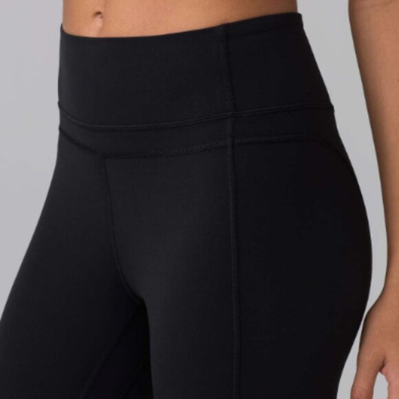 Lululemon Pushing Limits Crop (Nulu 21") SZ 4 - Picture 3 of 8